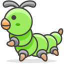 Caterpillar Animal Icon
