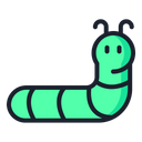 Caterpillar Insect Spring Icon