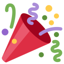 Celebration Party Popper Icon