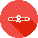 Certificate Medal Badge Icon