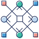 Chain Structure Icon