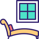 Chaise Lounge Deck Chair Chaise Lounge Chair Icon