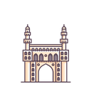 Charminar Hyderabad Islamic Icon