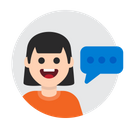Chat Message Speak Icon