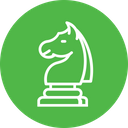 Chess Game Knight Icon