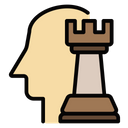 Chess Strategy Mind Game Mind Battle Icon