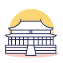 Travel Destination Palace Icon