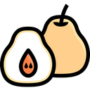 Chinese Pear Sweet Fruit Icon