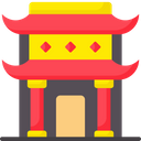Chinese Temple Icon