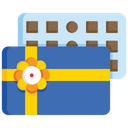 Chocolate Box Gift Giftbox Icon