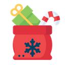 Christmas Gift Bag Icon