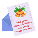 Christmas Greeting Card Icon