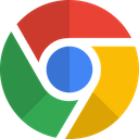 Chrome Technology Logo Social Media Logo Icon