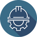 Civil Engineer Helmet Icon