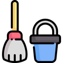Cleaning Bucket Clean Icon