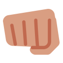Clenched Fist Hand Icon