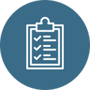 Clipboard Checklist List Icon