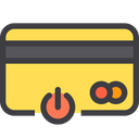 Power Close Card Credit Card Icon