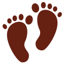 Clothing Footprint Print Icon
