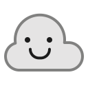 Cloud Smile Cloudy Icon