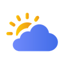 Cloud Sun Weather Icon