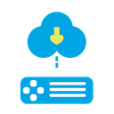 Game Cloud Play Icon