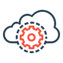Cloud Data Optimization Icon