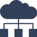 Cloud Hierarchy Icon