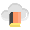 Cloud Library Digital Library Book Icon