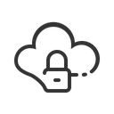 Security Cloud Computing Icon