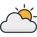 Cloud Cloudy Sun Icon