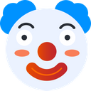 Clown Smiley Avatar Icon