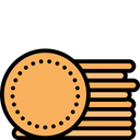 Coaster Printing On Coaster Copyspace Icon