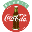 Coca Cola Always Icon