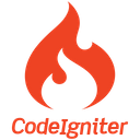 Codeigniter Plain Wordmark Icon