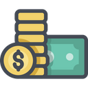 Coin Note Cash Icon