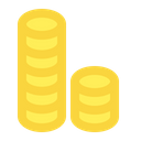 Coin Bitcoin Profit Icon
