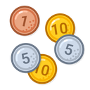 Coins Five Icon