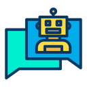 Artificial Conversational Entity Bot Chat Bot Icon