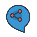 Communicate Connection Message Icon