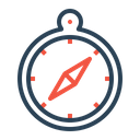 Compass Direction Device Icon