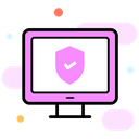 Authentication Data Protection Cybersecurity Icon
