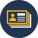 Contact Card Contacts Employee Card Icon