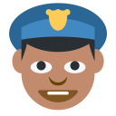 Cop Medium Dark Icon