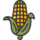 Corn Cereal Vegan Icon