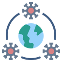 Coronavirus World Spread Icon