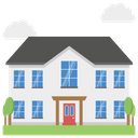 Bungalows Cabins Cottages Icon