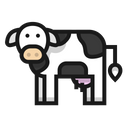 Cow Livestock Cattle Icon
