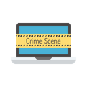 Crime Hack Cyber Icon