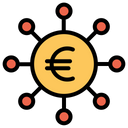 Euro Funding Crowdfunding Funding Icon